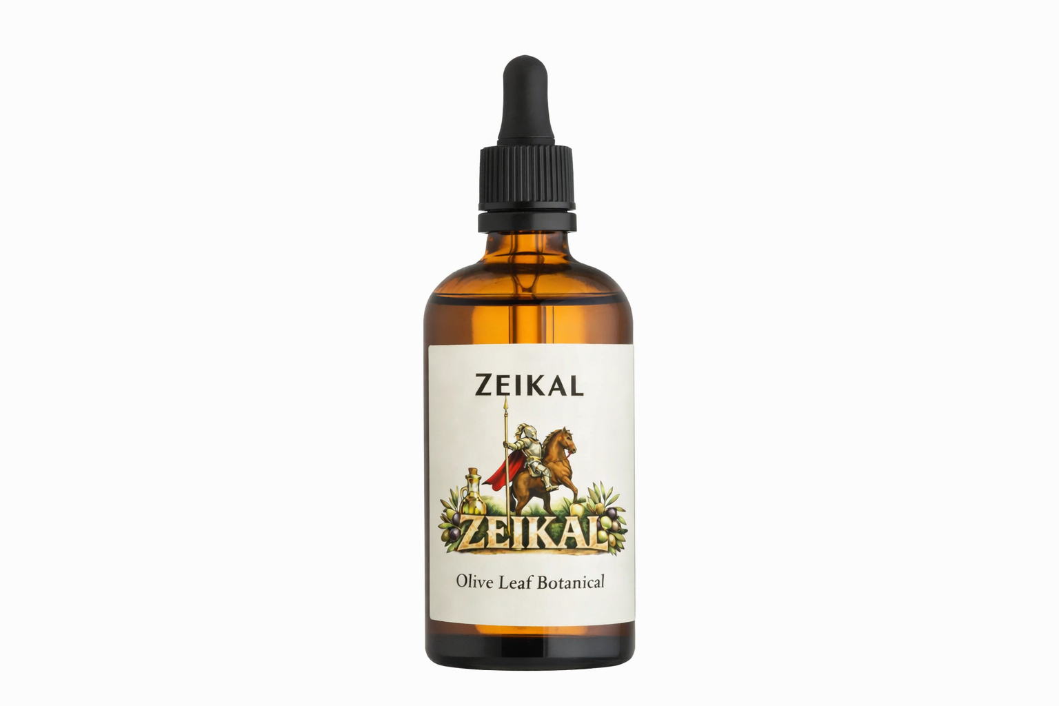 Zeikal olive leaf botanical bottle 